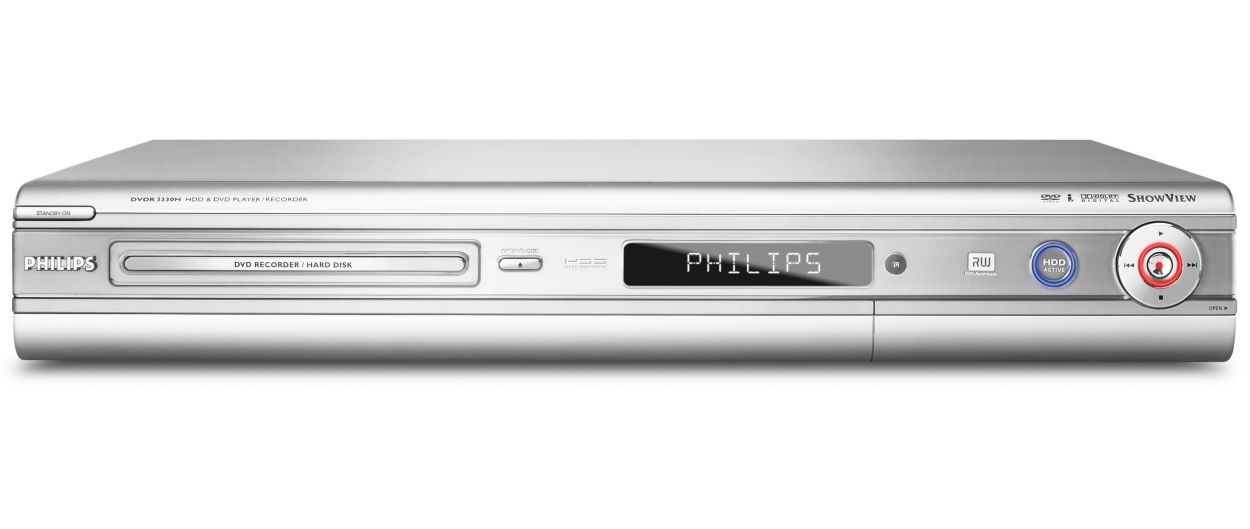 Lecteur/enregistreur de DVD disque dur DVDR3330H/19 Philips