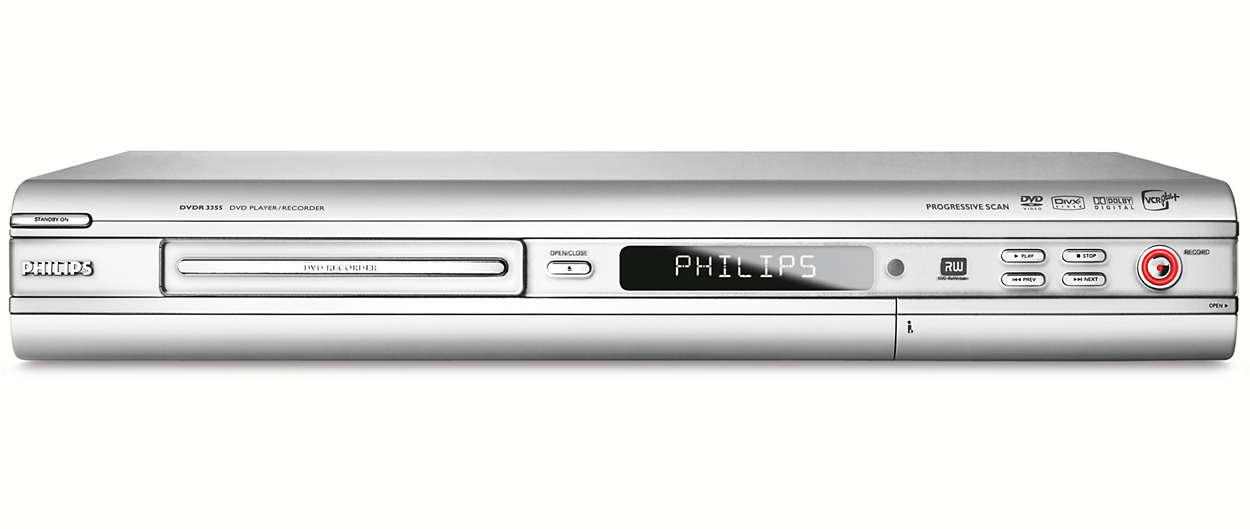 fjende knus Mængde af DVD player/recorder DVDR3355/37 | Philips