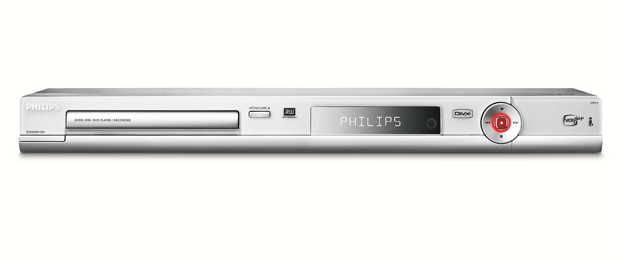 udvikling af forene Hick DVD player/recorder DVDR3390/37 | Philips