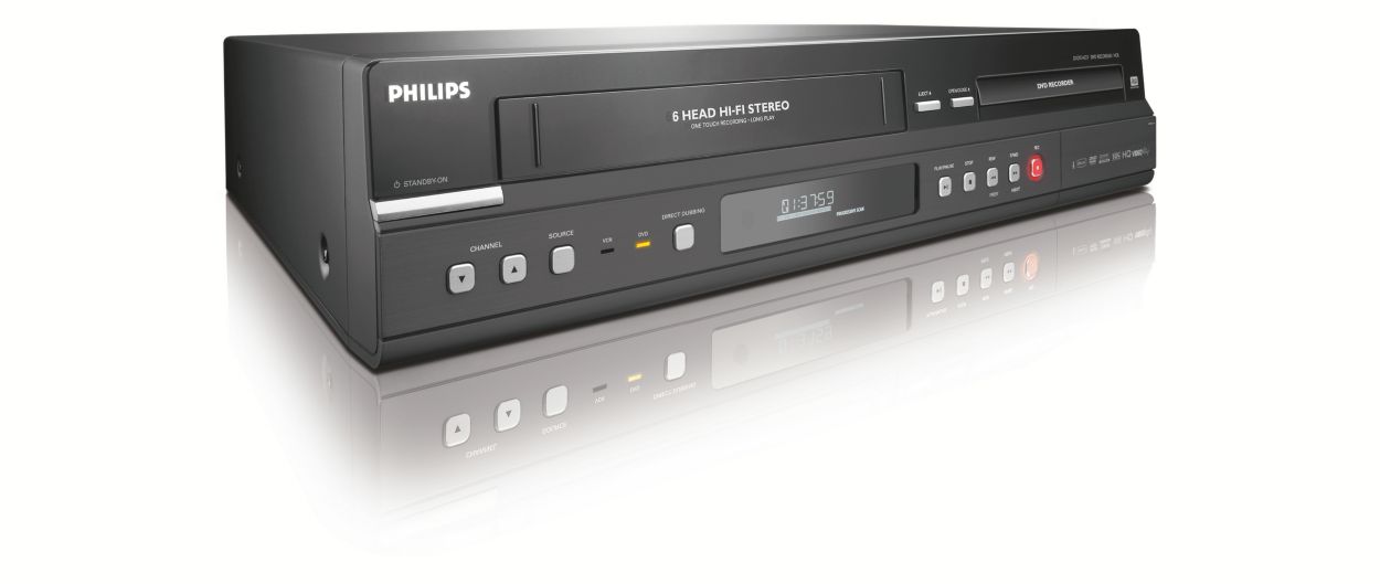 Dvd Recorder Vcr Dvdr3432v 05 Philips