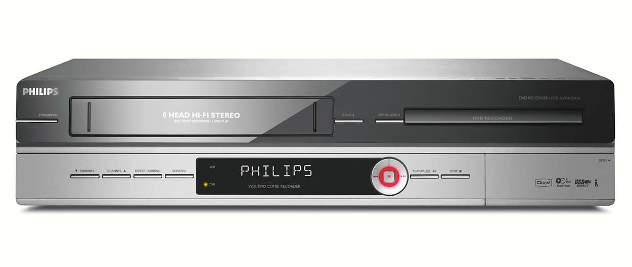 aprobar ironía boca Grabador de DVD/vídeo DVDR3510V/58 | Philips