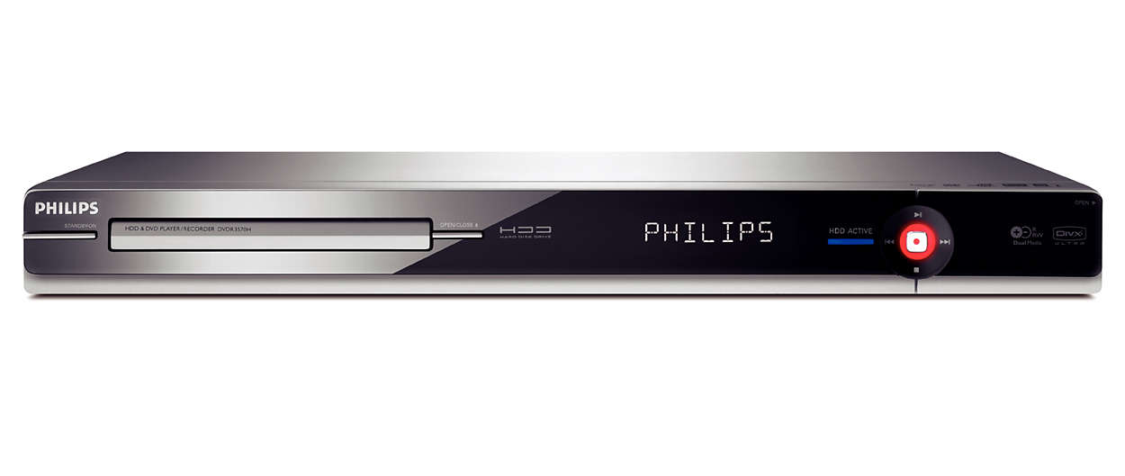 Slagschip Verwijdering Paine Gillic DVD-recorder met harde schijf DVDR3570H/31 | Philips
