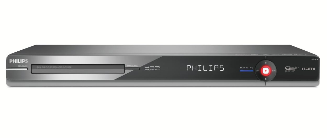 Iedereen prioriteit verzekering DVD-recorder met harde schijf DVDR3575H/31 | Philips