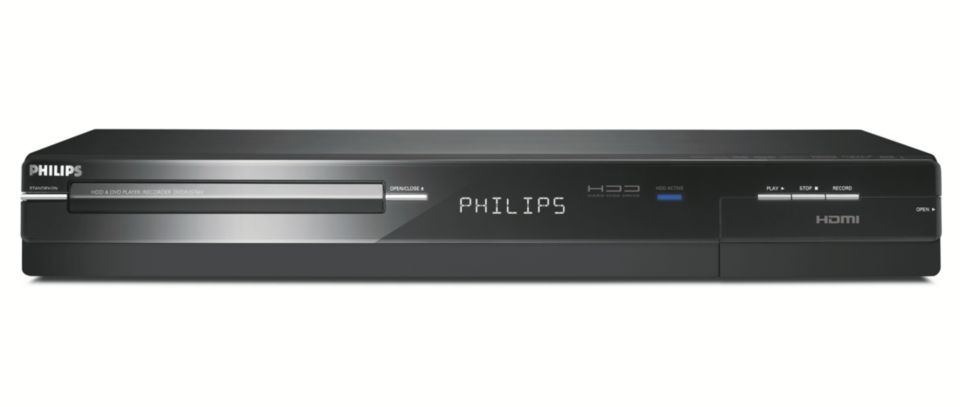 Geniet Tenslotte berekenen Hard disk/DVD recorder DVDR3576H/37 | Philips