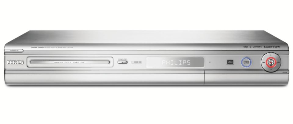 In de genade van niveau Volg ons DVD-recorder met harde schijf DVDR5330H/02 | Philips