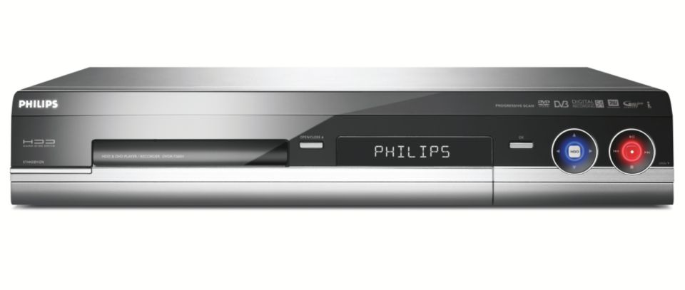 Harddisk/DVD-optager DVDR7260H/58 Philips