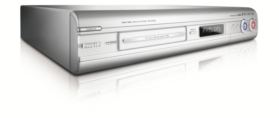 ② Lecteur/enregistreur vidéo Philips DVDR 3450H, DVD + disque — Décodeurs &  Enregistreurs à disque dur — 2ememain