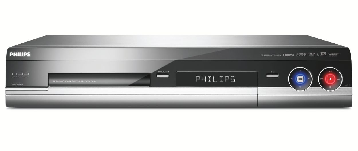 Doe mee les toren DVD-recorder met harde schijf DVDR7310H/31 | Philips