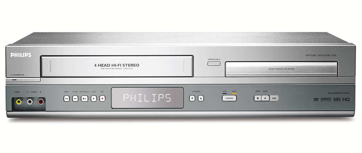 Hub engineering schildpad DVD/VCR Player DVP3150V/37 | Philips