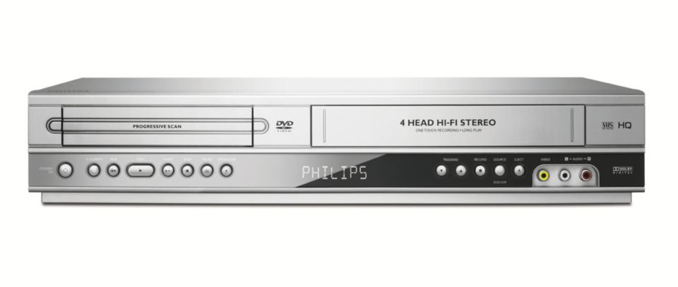 Plaatsen Verslagen burgemeester DVD/VCR Player DVP3340V/17 | Philips