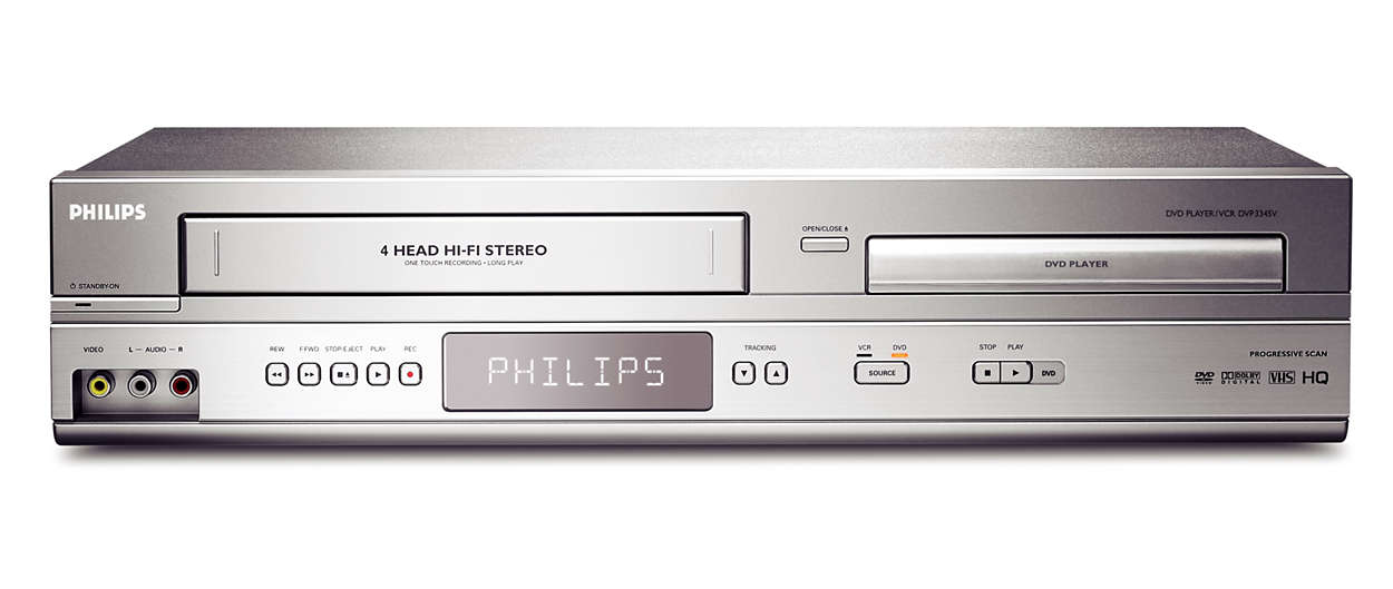 DVD/VCR Player DVP3345V/17 | Philips