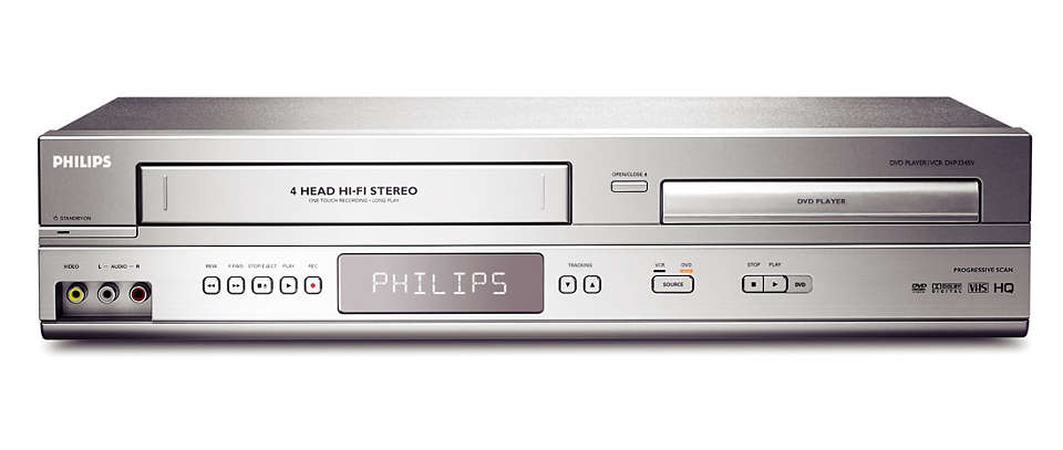 Amplificar emergencia promesa DVD/VCR Player DVP3345V/17 | Philips