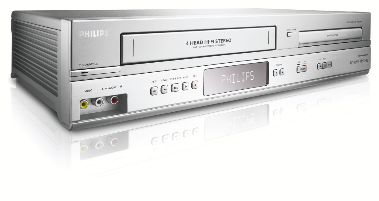 Philips DVP721VR VHS DVD Recorder Combination* Copy VCR to DVD – AscoTV
