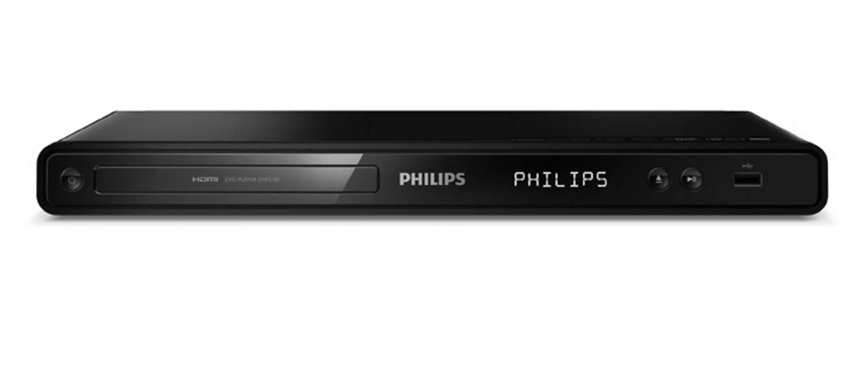 surfen Afleiden neus DVD-speler met HDMI en USB DVP3380/12 | Philips