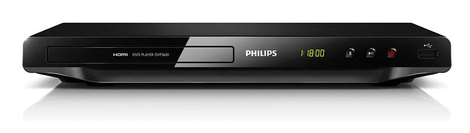 Dvd Player Dvp3680 F7 Philips