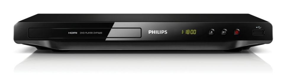 Dvd Player Dvp3680 F7 Philips