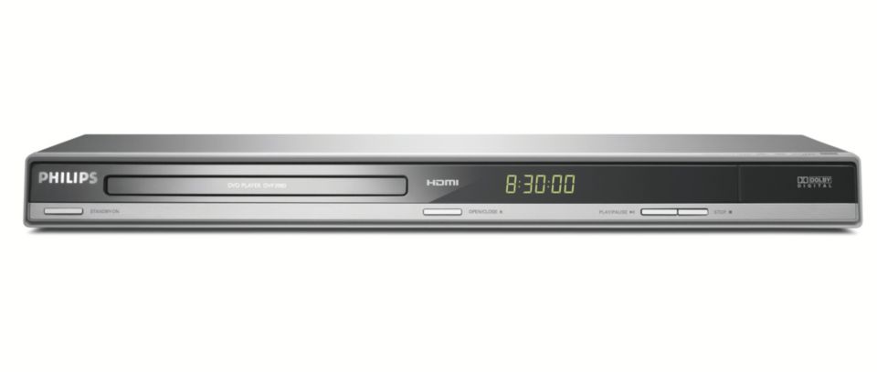Slim Wauw bevind zich DVD player DVP3980/37 | Philips