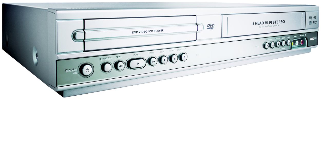 Philips DVD/VCR Player DVP721VR Direct Dubbing