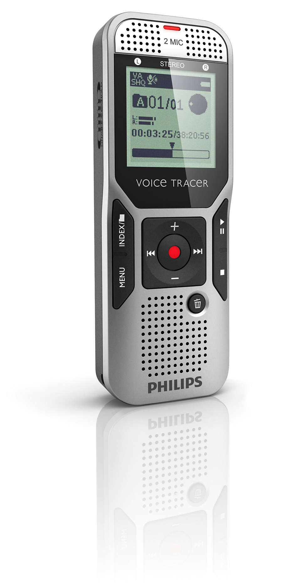 New! Philips DVT3200 Digital Voice Tracer and Recorder