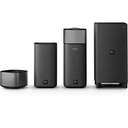 Fidelio Wireless surround cinema speakers
