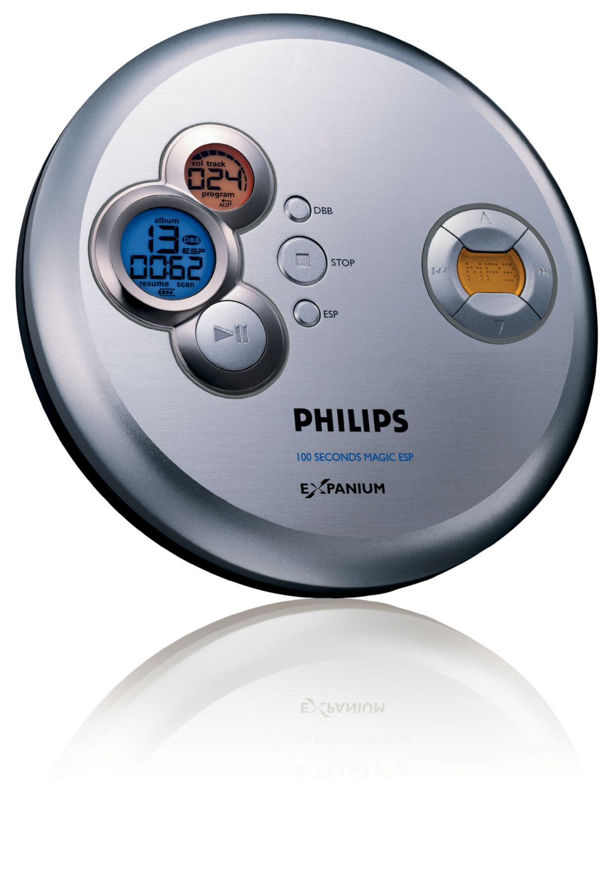 Portable MP3-CD Player EXP2460/02 | Philips