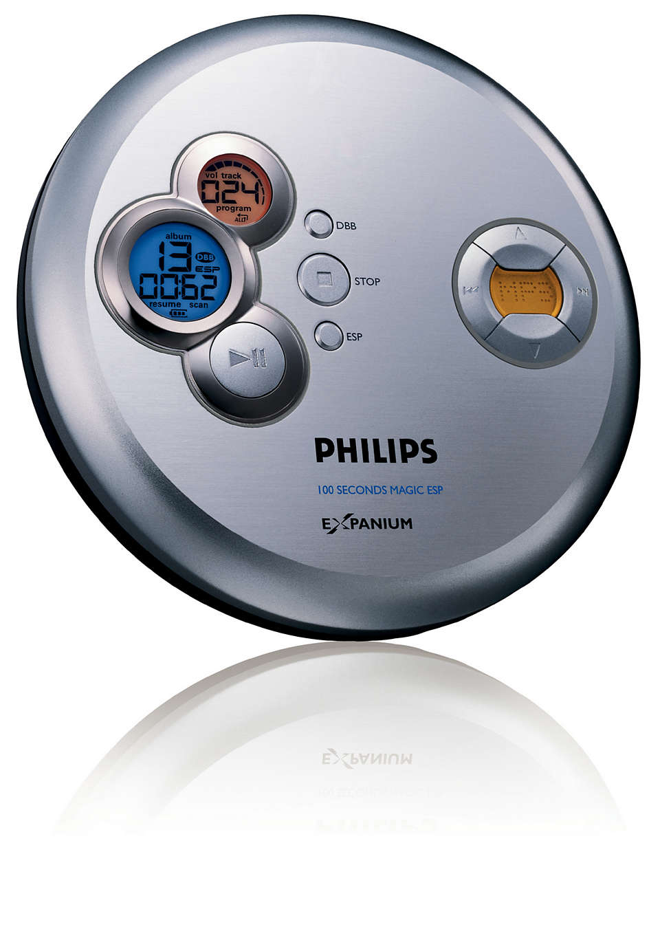 Portable MP3-CD Player EXP2460/02 | Philips
