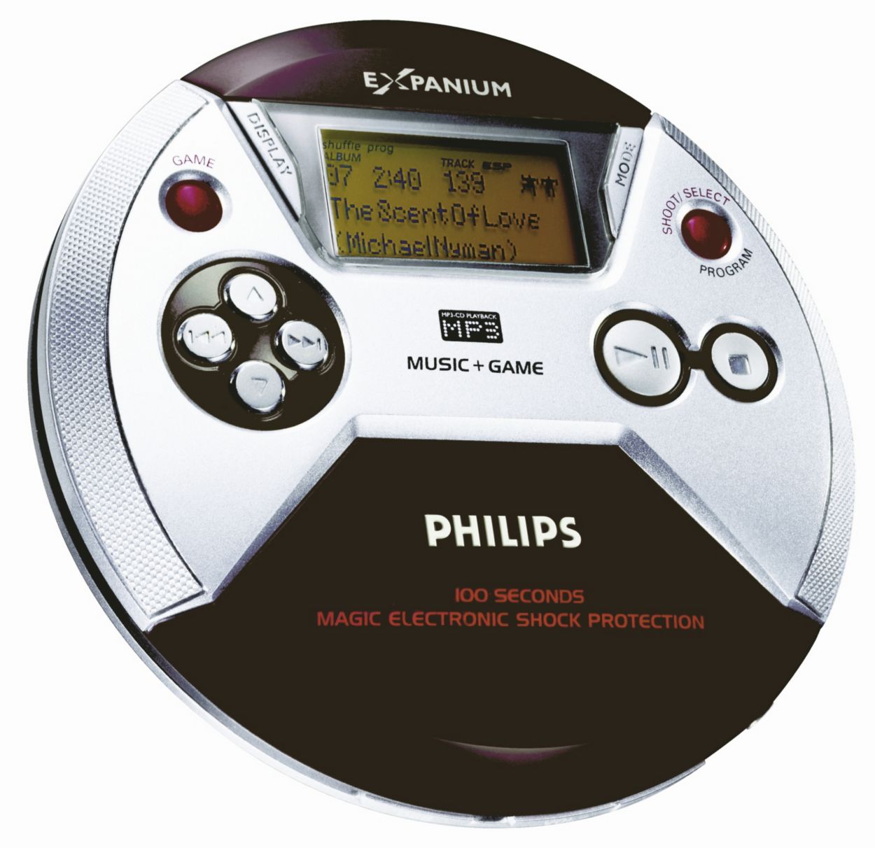 ligning Airfield Sammenbrud Bærbar MP3-CD-afspiller EXP521/00C | Philips