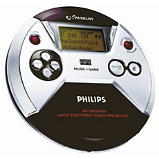 EXP521/00C  Портативный MP3-CD плеер