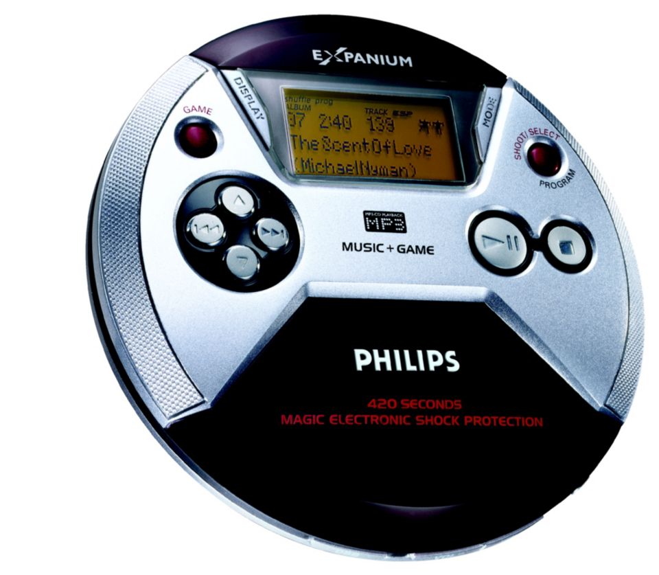 Reproductor de MP3-CD portátil EXP521/01
