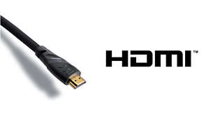 HDMI digital output for easy connection with only one cable