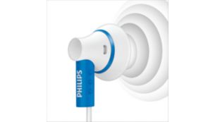 Philips flexible earhook discount headphones