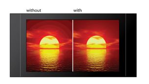 12-bit/108MHz video processing for sharp and natural images