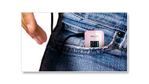 Small and wearable - weighing just 45 grams