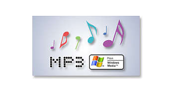 MP3 и WMA възпроизвеждане