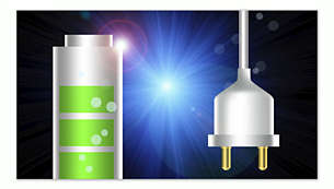 Lysnets- eller batteridrevet til fleksibel placering