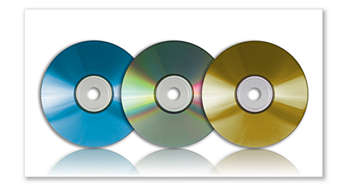 Prehrávajte CD, CD-R a CD-RW