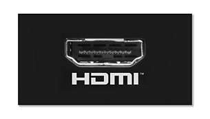 HDMI 輸出提供數位高解析度圖像與數位音訊