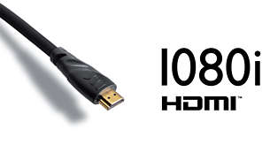 1080i HDMI with high definition video upconversion