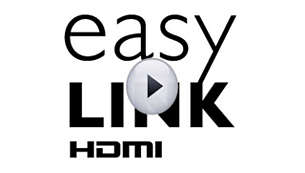 EasyLink: easy control of TV & connected device via HDMI CEC