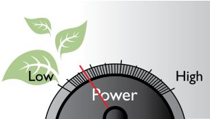 Bajo consumo de energía para respetar el medio ambiente