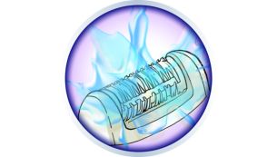 Cabe&ccedil;a de depila&ccedil;&atilde;o lav&aacute;vel para uma super-higiene e f&aacute;cil limpeza