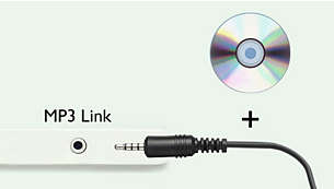 Reproductor de CD y MP3 Link para la reproducción de música