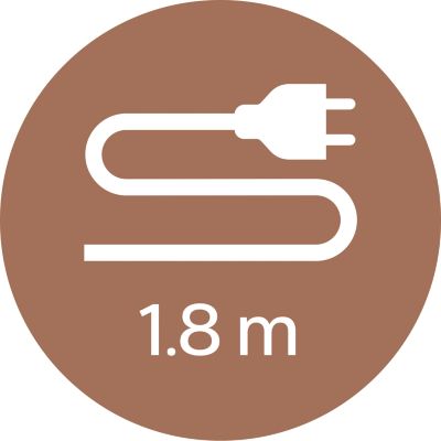 Шнур 1,8 м для максимального удобства