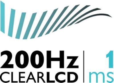 200Hz Clear LCD* (1 мс)