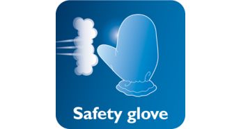 Glove for extra protection during steaming