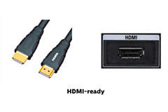 HDMI-ready для высококачественных мультимедийных впечатлений HDMI Ready