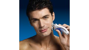 Hot water opens your pores resulting in a close shave