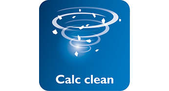 Перемикач функції Calc Clean для легкого видалення накипу з праски