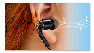 หูฟังที่มีระบบขจัดเสียงรบกวนจะช่วยลดเสียงดังจากสภาพแวดล้อม