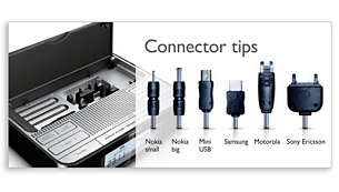 Built-in storage compartment to store your connector tips